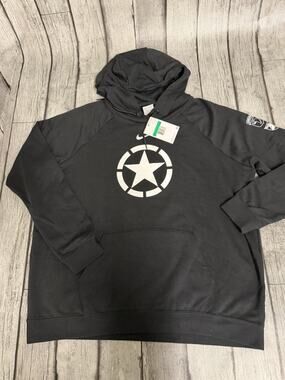 NWT Women’s Nike Army Black Knights Rivalry Collection Tri Blend Hoodie Black XL